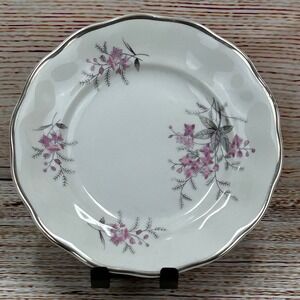 Favolina Karolina Jarolina‎ Poland 3879 Bread Dessert Silver Scalloped Floral 8